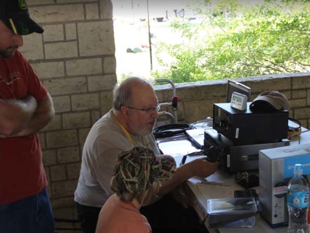 N5BB With Microphone